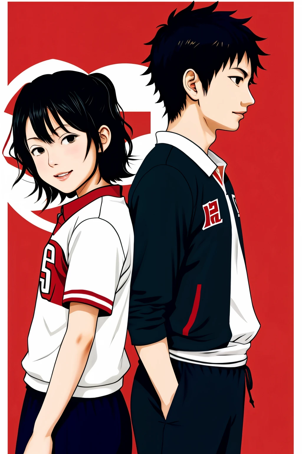 Sakusa kiyoomi and miya Atsumu
Haikyuu