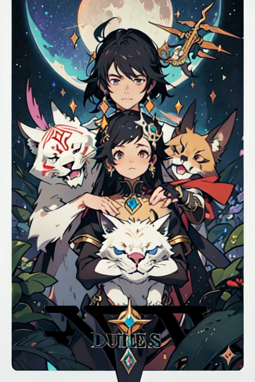 anime medieval, RPG, fantasia. the name of the anime is: "Heiress Odyssey: Aurora dos Injustos". In the bottom right corner, put the name of the season that it is: Despertar. In the bottom left corner put the name of the song which is: Eien no Monogatari (do not make characters in the image, coloque uma dungeon abandonada com alguns monstros nas sombras)