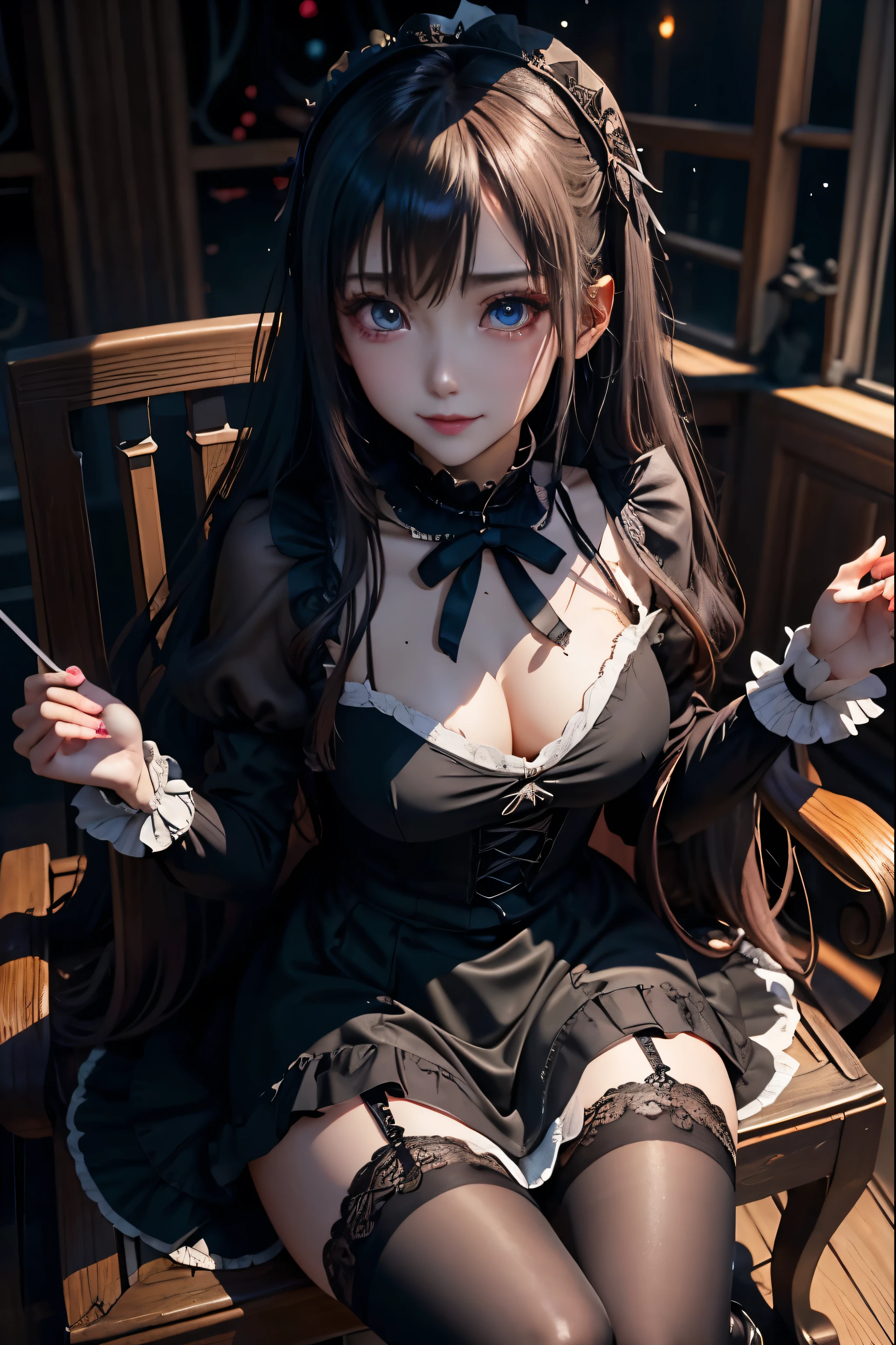 Hard Dark Gothic Makeup、Deep Night Sky、Horror、Black dark eyeshadow、sad、Good skin radiance、Dark Gothicメイク、Dark smile、palace、24-years-old、Embarrassed look、Dark Gothic、Obscene language、highest quality、Drunk face、紫のMaid clothes、Mysterious、Noble、sexy、Loving smile、Right blue eye, Left eye is red、Platform Heel Shoes、Heavy makeup、Gothic ta Clothing、Silver Hair、Long Hair Straight Hair、Cute Gothic Loliress、Beautiful Face、elegant features、Fascinating face、Stained glass is the background、Chest glistening with sweat、The room is dark、gothic long dress、Bell Sleeves、Wizard Sleeve、Decadent look、Sexually excited expression、Glossy thighs wet with water、Thighs that are wet and shiny with oil、Background of a room full of roses、The embroidery is pink、The dress has pink embroidery、Thigh-high socks、Knee-high socks、Gentle expression、Dark black eyeshadow、Stained glass and rose background、Female Duo、Female couple、dark church background、Stained glass、Black metal world、Dark Castle、Slender body、gothic long dress、Maid clothes、Victorian dresses、Her thighs glisten with sweat、My body is wet and shiny、Lots of glitter on the thighs、My thighs are sticky from sweating、Sweat glistens on the thighs, The whole body is sweaty and shiny、Quite sweaty、My thighs are sweaty、My thighs are so wet、My thighs are shining with sweat、A lot of sweat glistens all over the body、Small breasts、Orchestra StageStage、Dynamic Angle、sitting on a gothic chair、Play the violin gracefully、With a violin、Press the violin strings、violinist、orchestra performance、Thin thighs、slender、Violin body and strings、Sit on a chair、pantyhose、Hime cut straight hair、