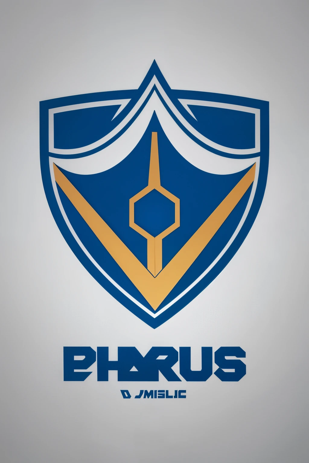 crie uma logo minimalista de torneio de e-sports chamado League Duels