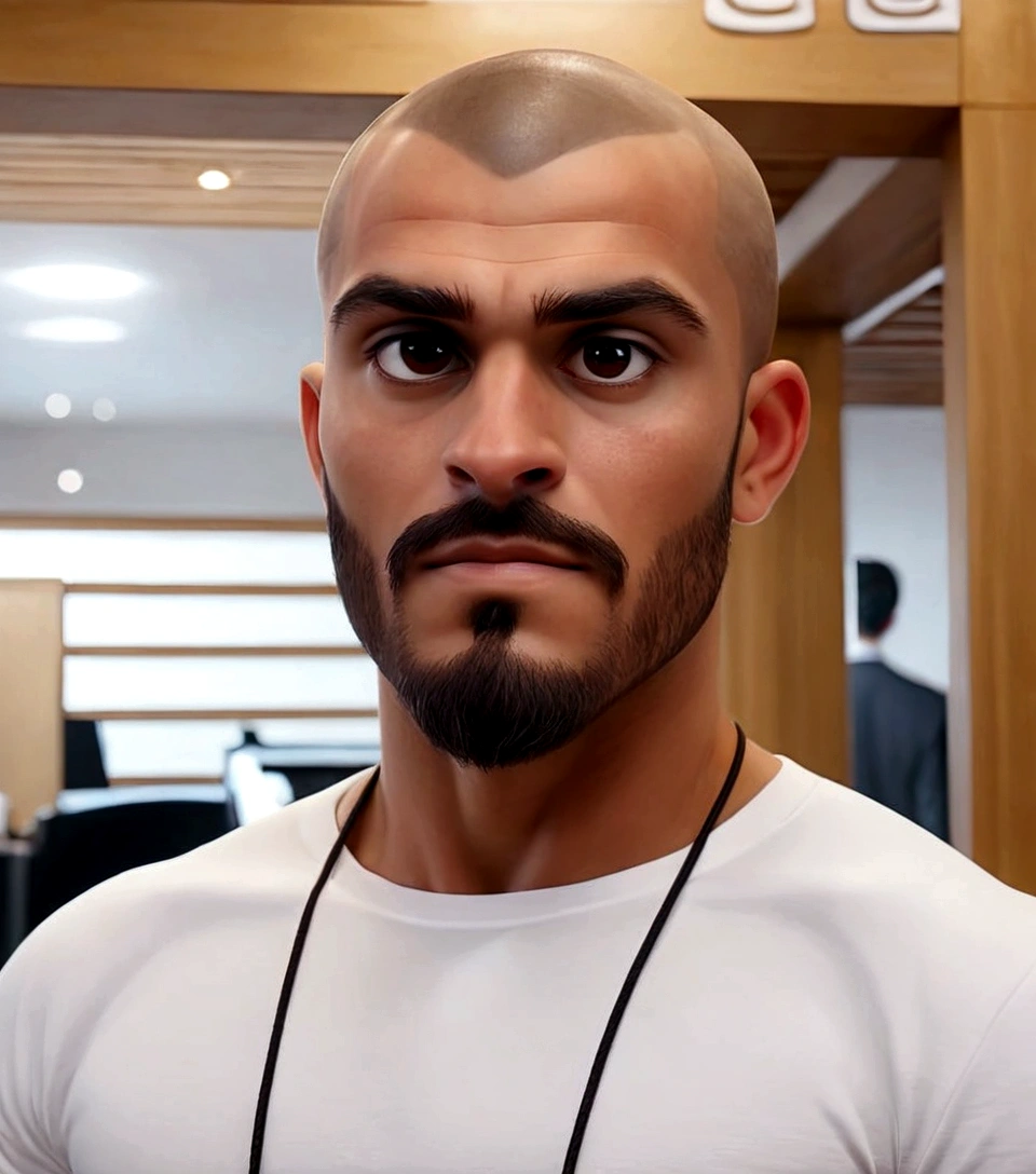 Homem com barba e camisa branca em frente a uma placa, david rios ferreira, icaro carvalho, henrique alvim corrêa, caio santos, edu souza, carmelo blandino, powder Nándor Katona, joe alves, Andreia Rocha, edon guraziu, gui guimaraes