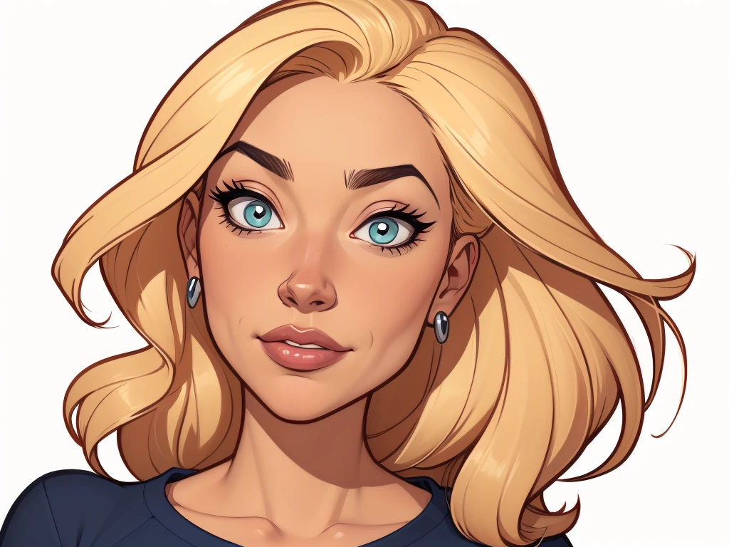 estilo de desenho animado:1.2), Yvonne Strahovski mulher Imagem de desenho animado de uma mulher , roupas sensuais , garota super fofa, authoritarian would be facial expressioncartoon style illustration, estilo de arte dos desenhos animados, estilo de arte dos desenhos animados, digital illustration style, design de personagens altamente detalhado, arte digital detalhada fofa, City fan art, design de personagem retrato, beautiful digital illustration, retrato de alta qualidade, arte em quadrinhos, retrato do design do personagem, white background Buso without clothes and medium breasts, beautiful and symmetrical body curvesClose up of a woman with long hair and a sweater, cabelo castanho encaracolado, linda modelo, retrato de alta qualidade, medium portrait soft light, parece a jovem liv tyler, retrato colorido, linda mulher, cabelo loiro cacheado | d & d, beautiful portrait lighting, uma linda jovem, modelo muito lindo, Retrato de 50mm, medium - long cabelo castanho encaracolado