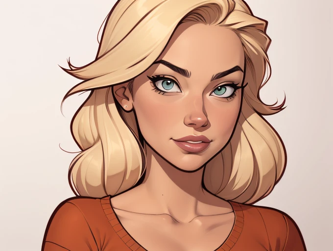 estilo de desenho animado:1.2), Yvonne Strahovski mulher Imagem de desenho animado de uma mulher , roupas sensuais , garota super fofa, authoritarian would be facial expressioncartoon style illustration, estilo de arte dos desenhos animados, estilo de arte dos desenhos animados, digital illustration style, design de personagens altamente detalhado, arte digital detalhada fofa, City fan art, design de personagem retrato, beautiful digital illustration, retrato de alta qualidade, arte em quadrinhos, retrato do design do personagem, white background Buso without clothes and medium breasts, beautiful and symmetrical body curvesClose up of a woman with long hair and a sweater, cabelo castanho encaracolado, linda modelo, retrato de alta qualidade, medium portrait soft light, parece a jovem liv tyler, retrato colorido, linda mulher, cabelo loiro cacheado | d & d, beautiful portrait lighting, uma linda jovem, modelo muito lindo, Retrato de 50mm, medium - long cabelo castanho encaracolado