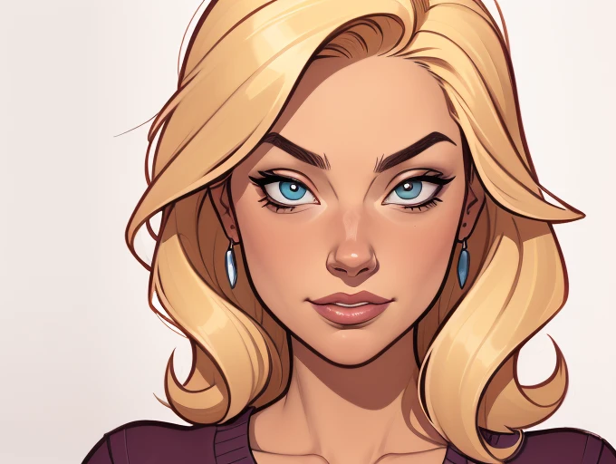 estilo de desenho animado:1.2), Yvonne Strahovski mulher Imagem de desenho animado de uma mulher , roupas sensuais , garota super fofa, authoritarian would be facial expressioncartoon style illustration, estilo de arte dos desenhos animados, estilo de arte dos desenhos animados, digital illustration style, design de personagens altamente detalhado, arte digital detalhada fofa, City fan art, design de personagem retrato, beautiful digital illustration, retrato de alta qualidade, arte em quadrinhos, retrato do design do personagem, white background Buso without clothes and medium breasts, beautiful and symmetrical body curvesClose up of a woman with long hair and a sweater, cabelo castanho encaracolado, linda modelo, retrato de alta qualidade, medium portrait soft light, parece a jovem liv tyler, retrato colorido, linda mulher, cabelo loiro cacheado | d & d, beautiful portrait lighting, uma linda jovem, modelo muito lindo, Retrato de 50mm, medium - long cabelo castanho encaracolado