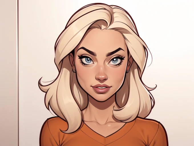 estilo de desenho animado:1.2), Yvonne Strahovski mulher Imagem de desenho animado de uma mulher , roupas sensuais , garota super fofa, authoritarian would be facial expressioncartoon style illustration, estilo de arte dos desenhos animados, estilo de arte dos desenhos animados, digital illustration style, design de personagens altamente detalhado, arte digital detalhada fofa, City fan art, design de personagem retrato, beautiful digital illustration, retrato de alta qualidade, arte em quadrinhos, retrato do design do personagem, white background Buso without clothes and medium breasts, beautiful and symmetrical body curvesClose up of a woman with long hair and a sweater, cabelo castanho encaracolado, linda modelo, retrato de alta qualidade, medium portrait soft light, parece a jovem liv tyler, retrato colorido, linda mulher, cabelo loiro cacheado | d & d, beautiful portrait lighting, uma linda jovem, modelo muito lindo, Retrato de 50mm, medium - long cabelo castanho encaracolado