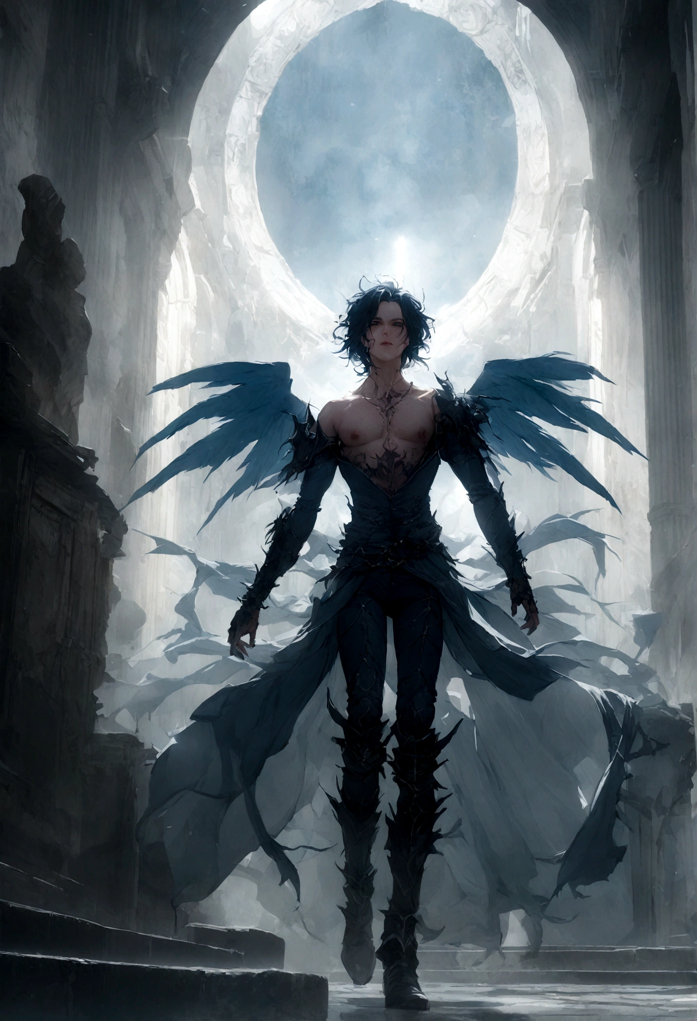 UN HIBRIDO DE ANGEL Y DEMONIO