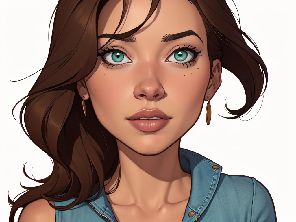 estilo de desenho animado:1.2), Mulher Monica Bellucci Imagem de desenho animado de uma mulher , roupas sensuais , garota super fofa, authoritarian would be facial expressioncartoon style illustration, estilo de arte dos desenhos animados, estilo de arte dos desenhos animados, digital illustration style, design de personagens altamente detalhado, arte digital detalhada fofa, City fan art, design de personagem retrato, beautiful digital illustration, retrato de alta qualidade, arte em quadrinhos, retrato do design do personagem, white background Buso without clothes and medium breasts, beautiful and symmetrical body curvesClose up of a woman with long hair and a sweater, cabelo castanho encaracolado, linda modelo, retrato de alta qualidade, medium portrait soft light, parece a jovem liv tyler, retrato colorido, linda mulher, cabelo loiro cacheado | d & d, beautiful portrait lighting, uma linda jovem, modelo muito lindo, Retrato de 50mm, medium - long cabelo castanho encaracoladoultra realistic,32k,Foto CRU:1.1),(pele altamente detalhada:1.1), 8k hd, DSLR, alta qualidade, film grain, (inventar, mascara:1.1), lips,(espesso\lips\), 1 garota,cabelo castanho, cabelo longo, rabo de cavalo (olhos verdes:0.9), regata rosa, Shorts jeans, peito grande, (tronco:1.2), (peituda:1.1) , (gordinho:0.1),(volumetric lighting:1.2), dark theme blank backgrounda close-up of a woman with white bra and brown hair, pintura realista de linda garota, linda arte digital, belo retrato detalhado, realistic pintura digital, estilo de arte realista, retrato de personagem em close, retrato detalhado de beleza, ๐คค retrato de , arte digital realista 4k, arte digital realista 4k, realistic digital illustration, pouco detalhado. pintura digital, retrato detalhado do personagem