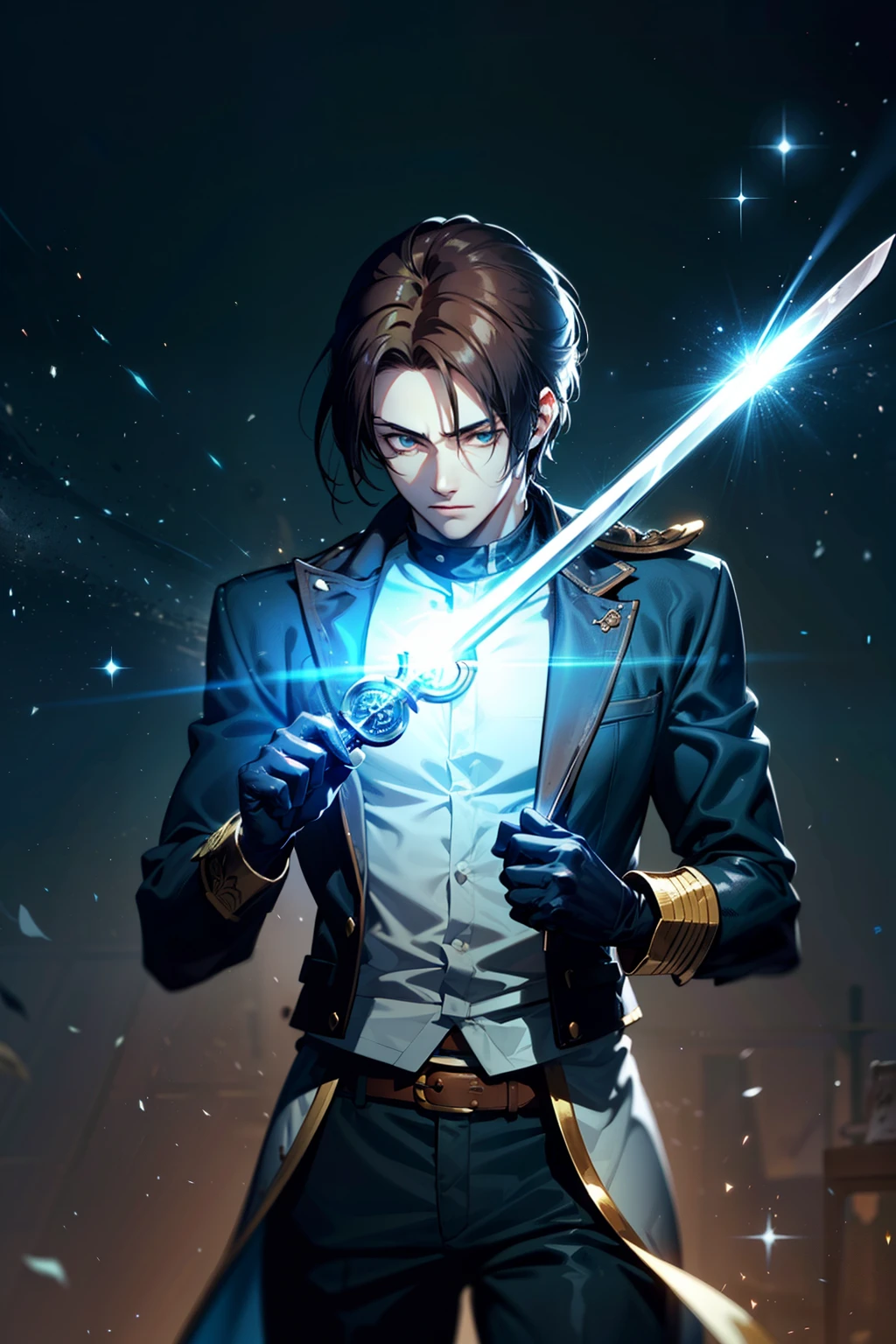 Our world is a magical world where swords and magic can magically turn into reality. In this world, there is a man named Kieran, Kieran is a passionate young swordsman with a passion for discovering the power of swords and magic.