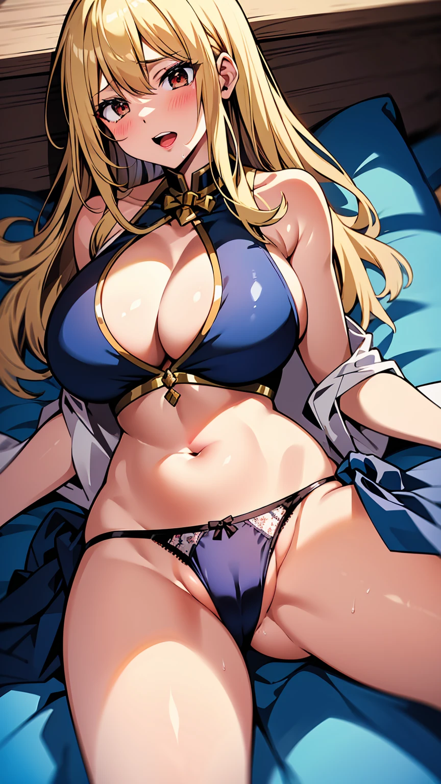 フルバックのpanties、フルバックpanties、One Woman、Lucy、fairy tale、Low Angle、黒panties、Sisters、panties丸見え、Lie down with your legs spread、Beautiful woman、Very thick thighs、Dancer、fortune teller、Acme Face、Best image quality、High resolution、masterpiece、super high quality、Thick pubic hair、Screaming orgasm face、panties、Very big ass、Very large breasts 、Blushing、4K quality、Blushing、Sweaty all over、Heavy breathing、Steam around the buttocks、Cowboy Shot、Cowboy Shot、{highest quality}, {so beautiful}, {Very detailed}, {Best illustrations}, Usage notes,