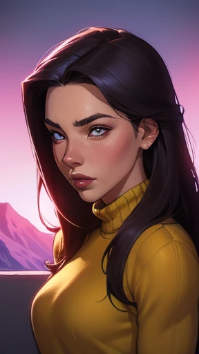 Fundo branco um close up de um desenho animado de um homem e uma mulher, arte de pintura digital dos desenhos animados, pintura digital de desenho animado, arte em quadrinhos ocidental, arte dos desenhos animados style, arte dos desenhos animadosstyle, por Jason Chan, por Ryan Yee, arte dos desenhos animados, western comic style, arte conceitual de desenho animado, cartoon style illustration, velho Oeste, detailed fanartClose up of a woman with long hair and a sweater, cabelo castanho encaracolado, linda modelo, retrato de alta qualidade, medium portrait soft light, parece a jovem liv tyler, retrato colorido, linda mulher, cabelo loiro cacheado | d & d, beautiful portrait lighting, uma linda jovem, modelo muito lindo, Retrato de 50mm, medium - long cabelo castanho encaracolado
