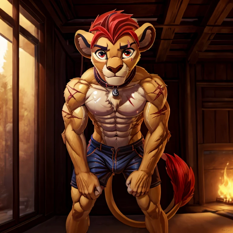 slim fit white cropped shirt , struggling to pull on my white shorts. тесная Apparel,шортыmasterpiece, detailed, beautiful digital art, masterpiece, 4K, small parts, Anthro, a lion, What, male, ((male род)), good quality anatomy, ((beautiful eyes)), Red Mane, ((beautiful hands, detailed hands)), (I look at the viewer), I look at the viewer, whole body, anime style, from NOMMZ, by Heichel, Oyuki Benten.The collar is worn around the neck. , Member, big tail, blushing, Slim, болишой Member,, soft shading, perfect anatomy, Ideal lighting, perfect focus, Bright, 1 boy, fluffy, fluffy кот, Anthroпоморфный, male, scales in tone, very big,Soft fur, detailed body, .очень high,slender, full length, there is fur,, pumped up, Slim,, , muscular, in the room, , ,submission, , high, , full length, very big рост, ,visible abs, очень pumped up, , standing, ,sweaty,Especially a lot of scars:2,Lots of scars,,afraid of the owner, boy 18 years old, very pumped up, obedient whore, broken,musculature, , personal slave, femboy, gay, a fag, kion pet, get caught by an observer, ,Slim, very Slim, very thin waist, Cute, muscular, fluffy hair, Suffocates, the collar is very tight, pain, ,очень pumped up,lean forward towards the viewer, lean towards the viewer,,wants to please the viewer , очень pumped up,очень pumped up, Dominant, Very Close to the Viewer, worth it, очень pumped up, очень pumped up, Dominant, Very Close to the Viewer,очень pumped up, , very strong,muscle,, in shorts,,hands in pants, hands in her pants, Apparel,