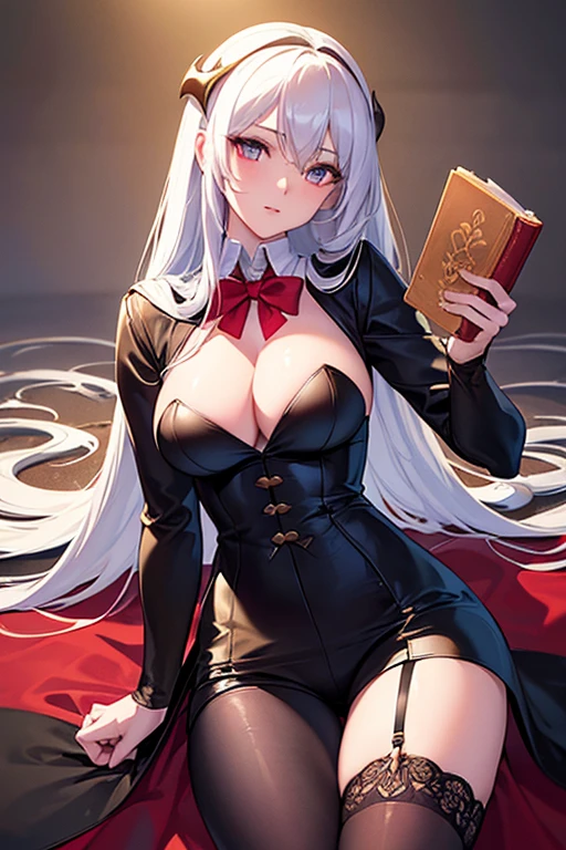Photos of 25-year-old women, beautiful brunette ((Model)) teach pastor, Sit still and look forward, Light brown eyes, curls, Very impressive, 、elegant features, ((Wear palitó good ally)), (Hypnosis), very detailed face, beautiful eyes, [Good condition],holding a book，obviously a bible，behind the bookshelf, charming,  (Rembrandt Lighting), Zeiss lenses, Surreal, (Very delicate skin: 1.2), 8K Ultra HD, Digital SLR Camera, Dramatic rim light, high quality, Fuji XT3, a young japanese woman, 1 girl, beautiful detailed eyes, beautiful detailed lips, extremely detailed face, long hair, slim, 25 years old, wearing sunglasses on her head, black jacket, white button-up shirt, purple gloves, shorts, thigh highs, garter belt, detailed clothing, masterpiece, photorealistic, 8k, cinematic lighting, vibrant colors, elegant, fashion portraitAraffe dressed as a snow White with a red bow and a red bow, Beautiful vampire queen, 臉紅 realistic role play, 《Adventure Treasure》Marceline, anime girl role play, 4K HD snow White hair, Beautiful vampire queen, snow White as a d &D Fighter, snow White, anime role play, role play, Vampire Camilla, Has long black hair, on the street,Torn clothes,big breasts big areolamasterpiece, best quality, high quality, Very detailed CG uniform 8k wallpaper, blossoming landscape, dry place，such as an empty desert, dearest, cunning, mono lake, common tree, 3D digital painting, Award-winning photography, Bokeh, Depth of Field, HDR, bloom, Chromatic Aberration, Reality, Very detailed, Popular on artstation, Popular on CGsociety, Wheels within wheels, High Detail, Dramatic, midjourney&#39;s Artwork 1Girl, (Dakota:1.0), blue eyes, Pixie Short Hair, blush, Human Resources Bikini (Large Breasts:1.0), (Large areola:1), , (Pure face_V1:0.5) Increase height Clothes got wet