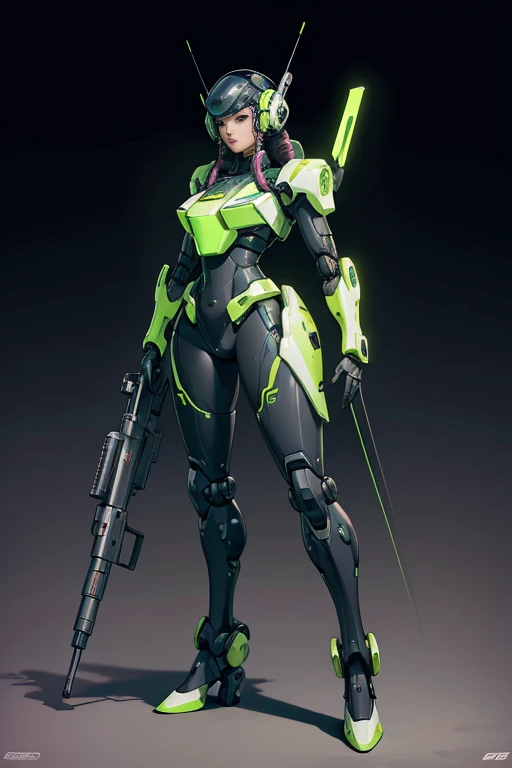 Princesa Carry, Futuristic Android with complex metal parts and Gundam robotic head, army camouflage, botas, neon tubes, neon cables on the robot&#39;s neck,  carregando mulher, seios, cotton clothes,  mangas compridas, long pants, olhando para outro, Floresta misteriosa,  detalhado,  intenso, dramatic lighting, cinematic,  arte linear, arte de linha, illustration by Roy Krenkel, colorido