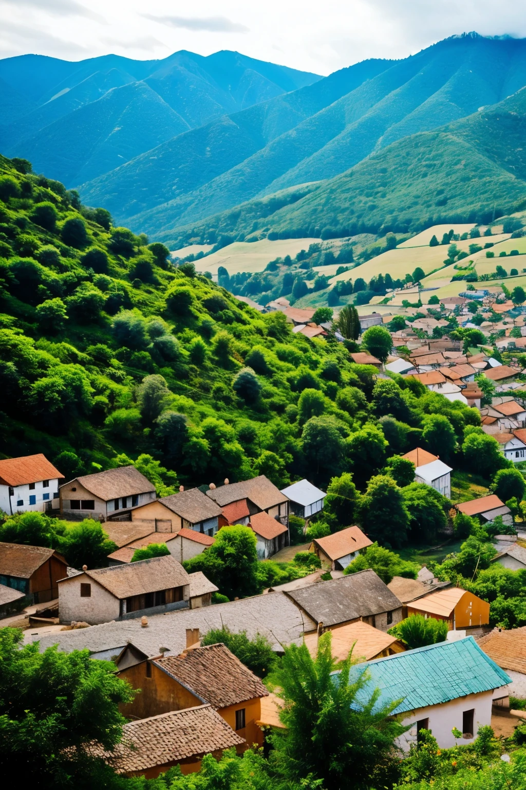 A town full of peace and harmony