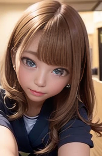In town、On the road、Lie on your back、Look at the sky、1 Japanese girl、high school girl、Serafuku、Sailor suit、high school girl制服、Bob Hair、Brown Hair、Big Breasts、Beautiful Face、Slender body、Accurate Face、Accurate limbs、Detailed landscape、masterpiece、Raw photo quality、16k、