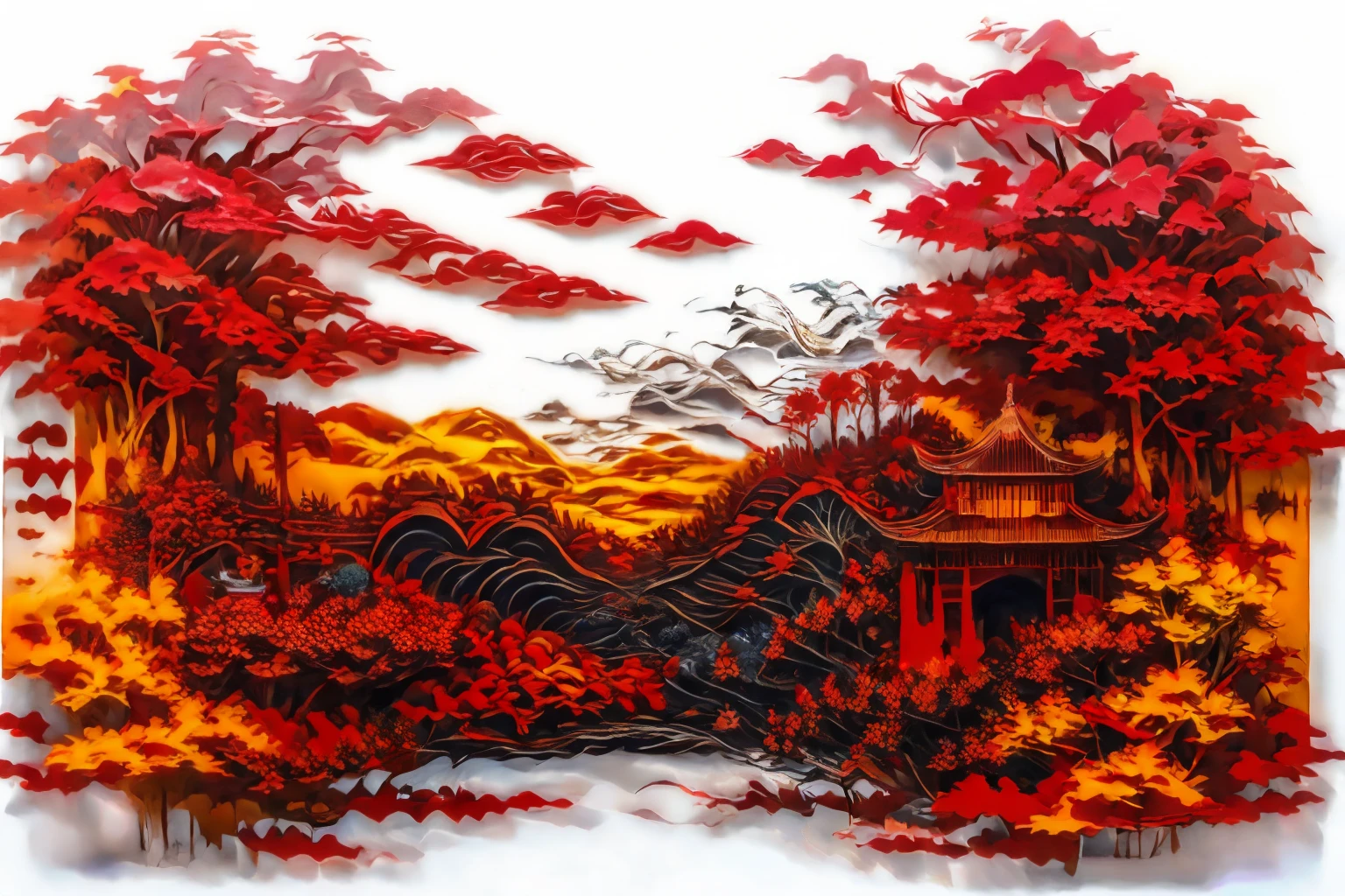 (HDR,UHD,8K,best quality,masterpiece,),Decoupage,clock,gear,industrial wind,
