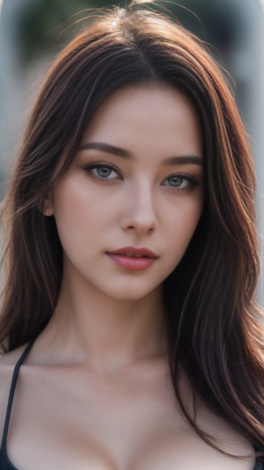 hyper realistic, huge breasts, sexy breasts, tight breast, full of milk in breast, milk leaked from breasr, pornstar, fotografia ultra detalhada da mulher loira com olhos azuis, roupas curtas, com saia, mostrando corpo inteiro, sorridente, Tarde, profundidade de campo, courtyard, Hall da Fama, rosto bonito detalhado, postura corporal natural, professional photographie, captured with professional DSLR camera, trending on ArtStation,  mil, Ultra Detalhado, ultra preciso detalhado, Medium bokeh illumination, surrealismo, Fundo de Thomas Kinkade, Urbano, Motor Ultra Unreal, WLOP, Pauline Voss, Pascal Quidault, Christian Scho b, Martina Fackova, intrincado, epics, sardas, peach fluff, detailed mascara