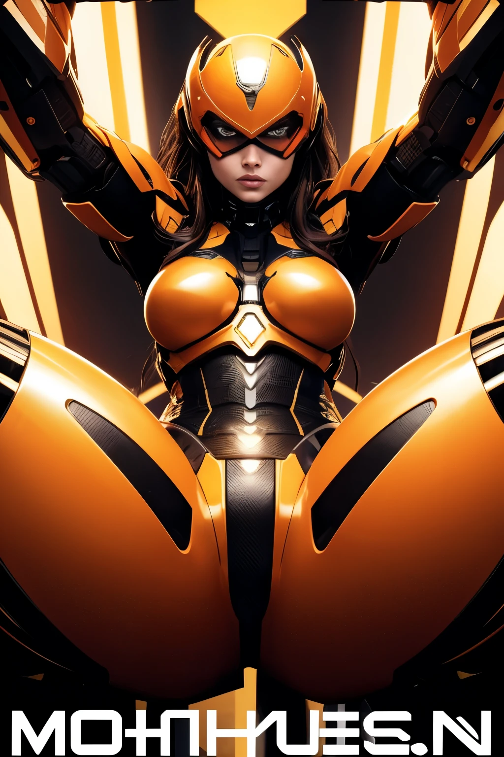 MACHINE WOMAN 2099 XXX MUSA AMBER FILTER
