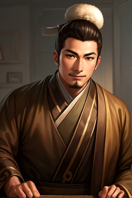 (4K, highest quality, High resolution:1.1), (masterpiece:1.1), male, Chinese male, detailed eye, View Viewer, (Collin Chou:1.5),
male_concentrated, , 1人のmaleの子, facial_hair, Brown_eye, knife, Chinese_Clothes, Crew Cut, Muscular, Broad shoulders, Topknot, have confidence,