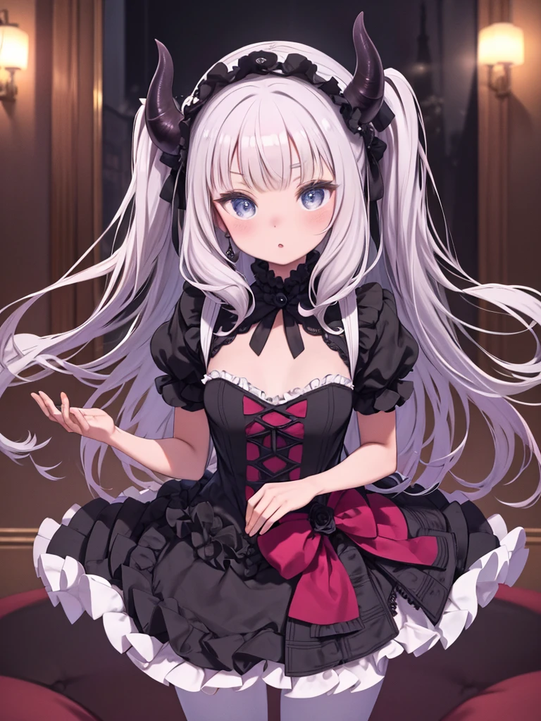 Twin whores, Insert the penis into the vagina、Move your hips, Wearing a frilly bunny suit, With voluminous hair, Cat Mini, Unique egg accessories, Beautiful dark skin tones, Create mesmerizing 3D rendering masterpieces in a surreal way "sabattier effect", Surrounded by a resonant atmosphere, Decorated with elegant horns, Gothic Lolita style exudes immeasurable cuteness."