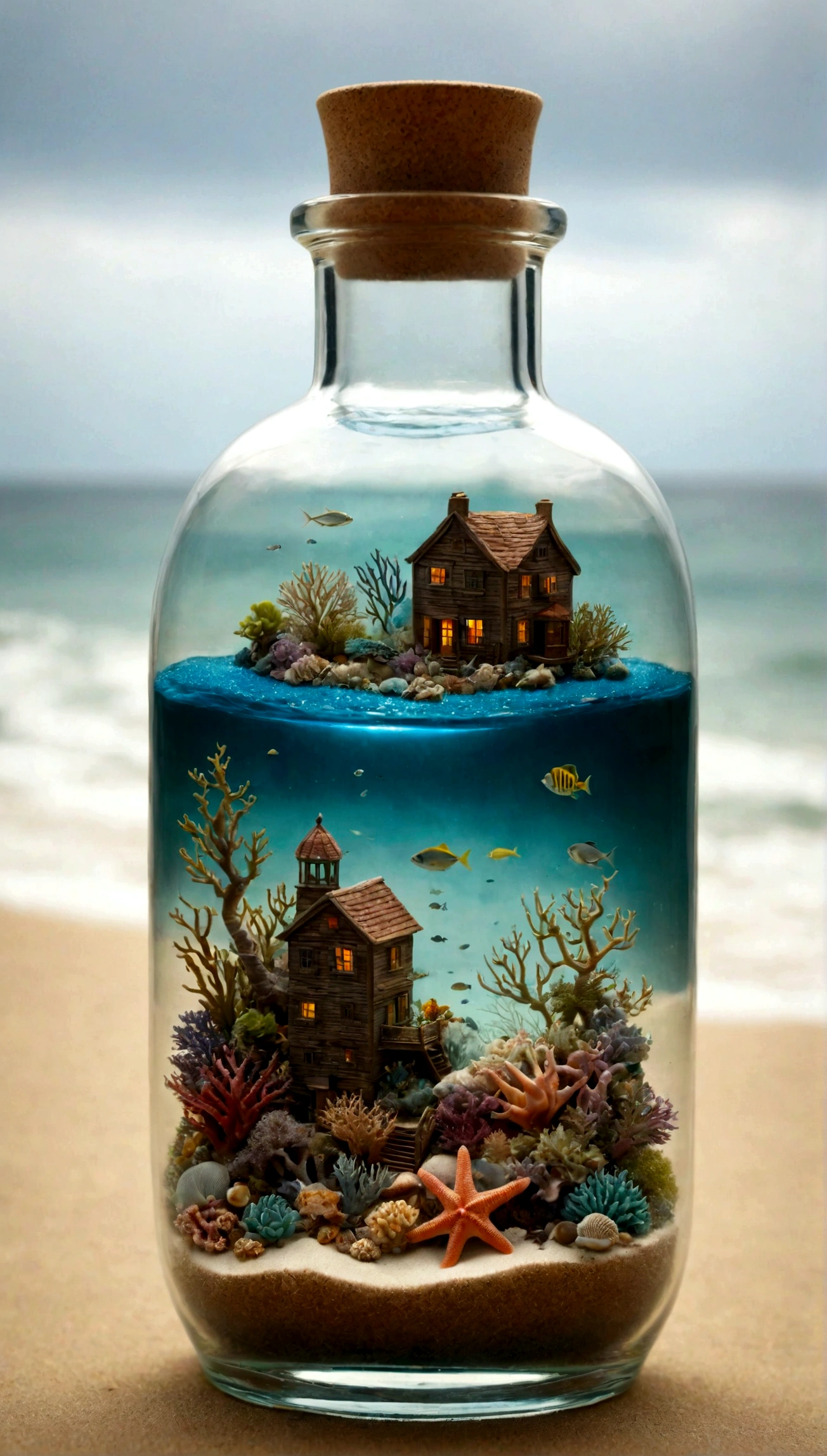 The sea in a bottle