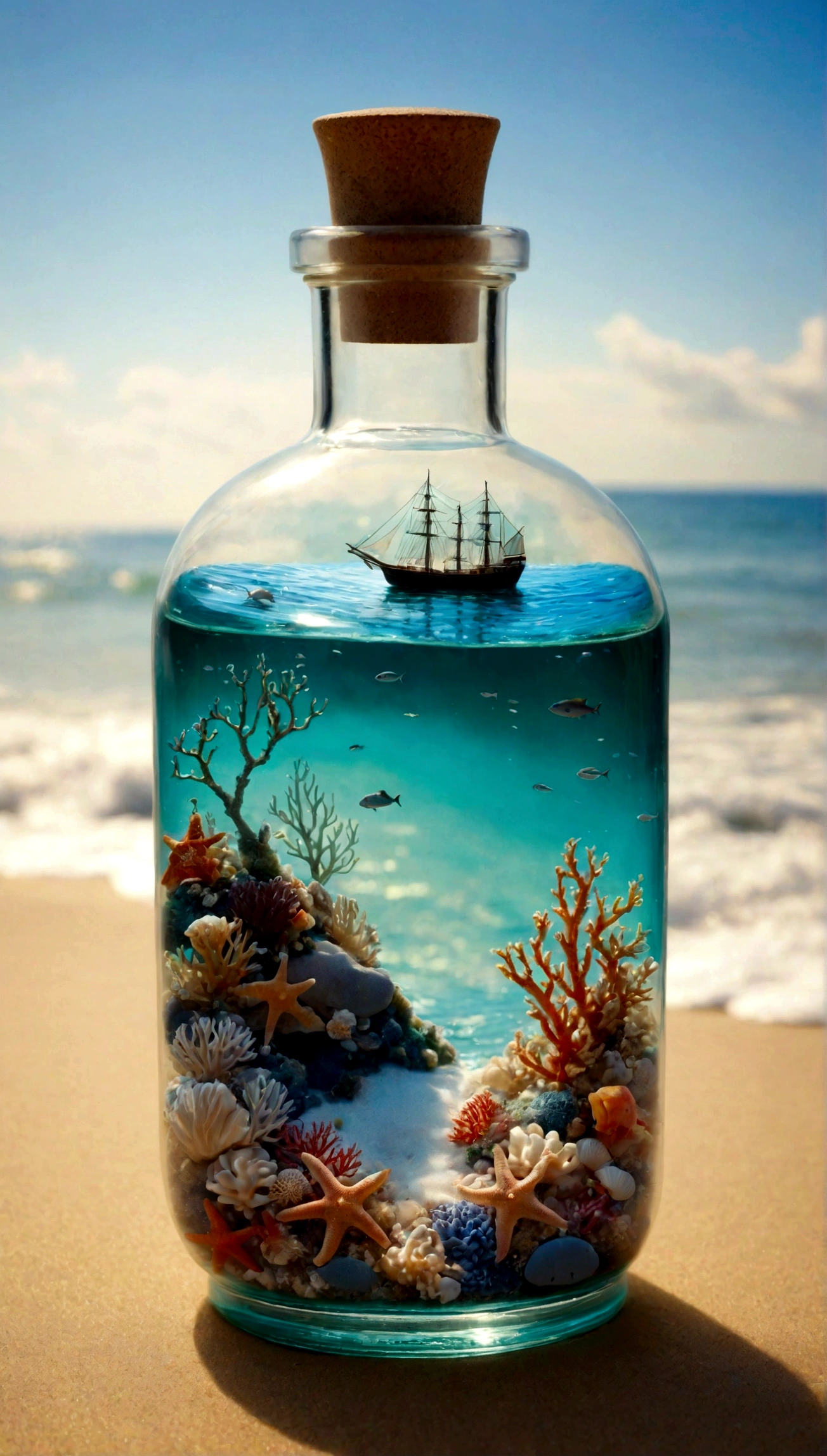 The sea in a bottle