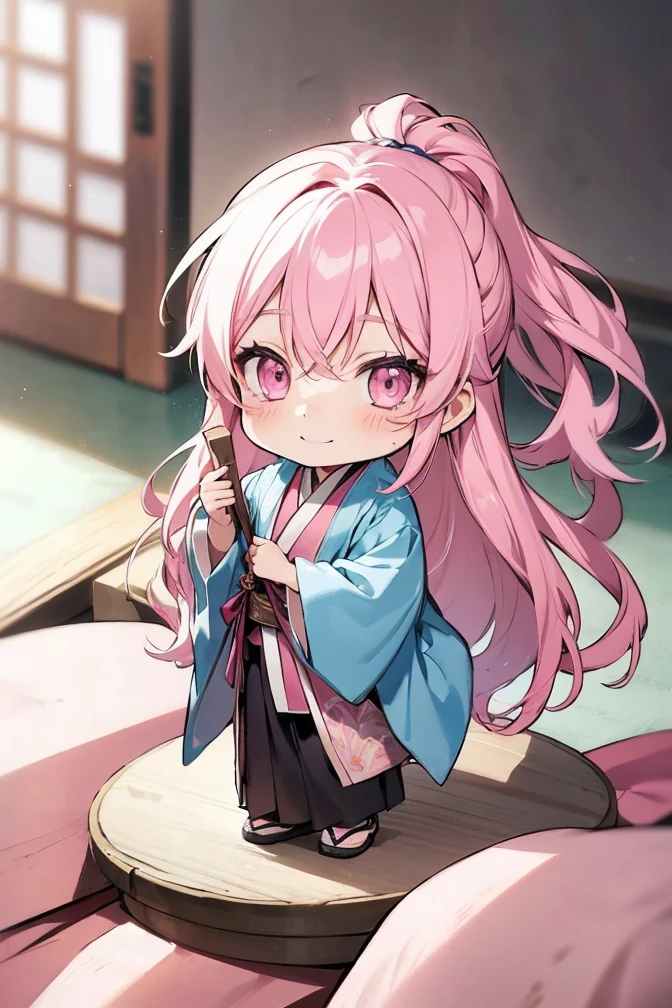 Masterpiece, absurdres, fine detail, HDR, solo, looking at viewer, smile, shirt, pink hair, 1boy, hair between eyes, pink eyes, upper body, male focus, FH , lightning mage, toned, lightning mage robe, electrical aura, early 20s,