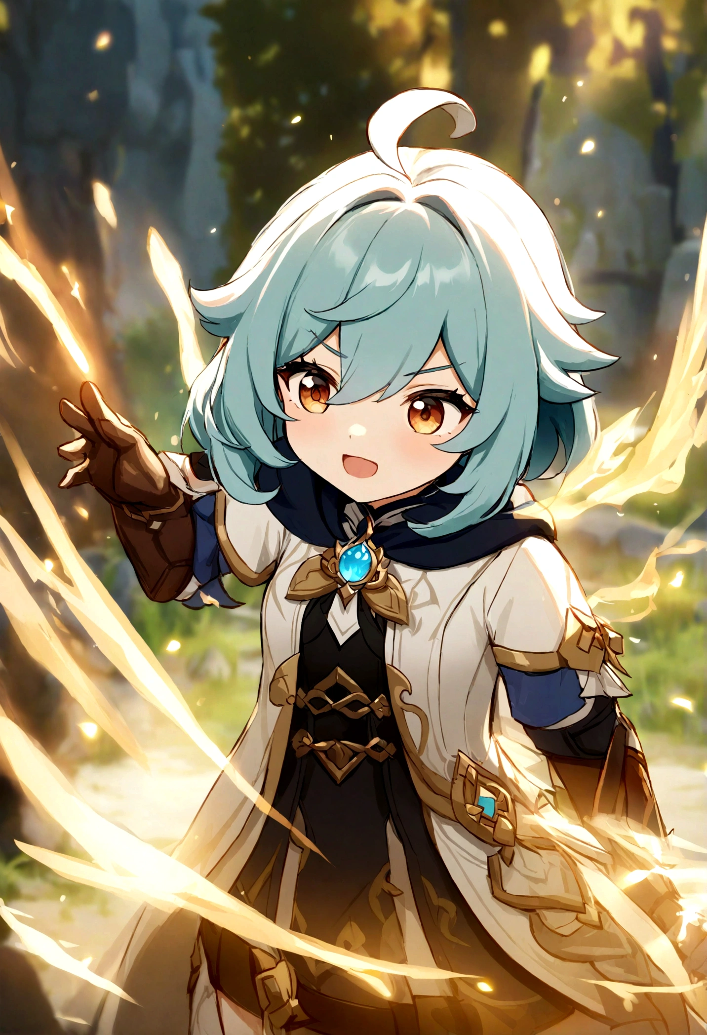 Genshin Impact,girl,Battle Scenes,cute,commit
