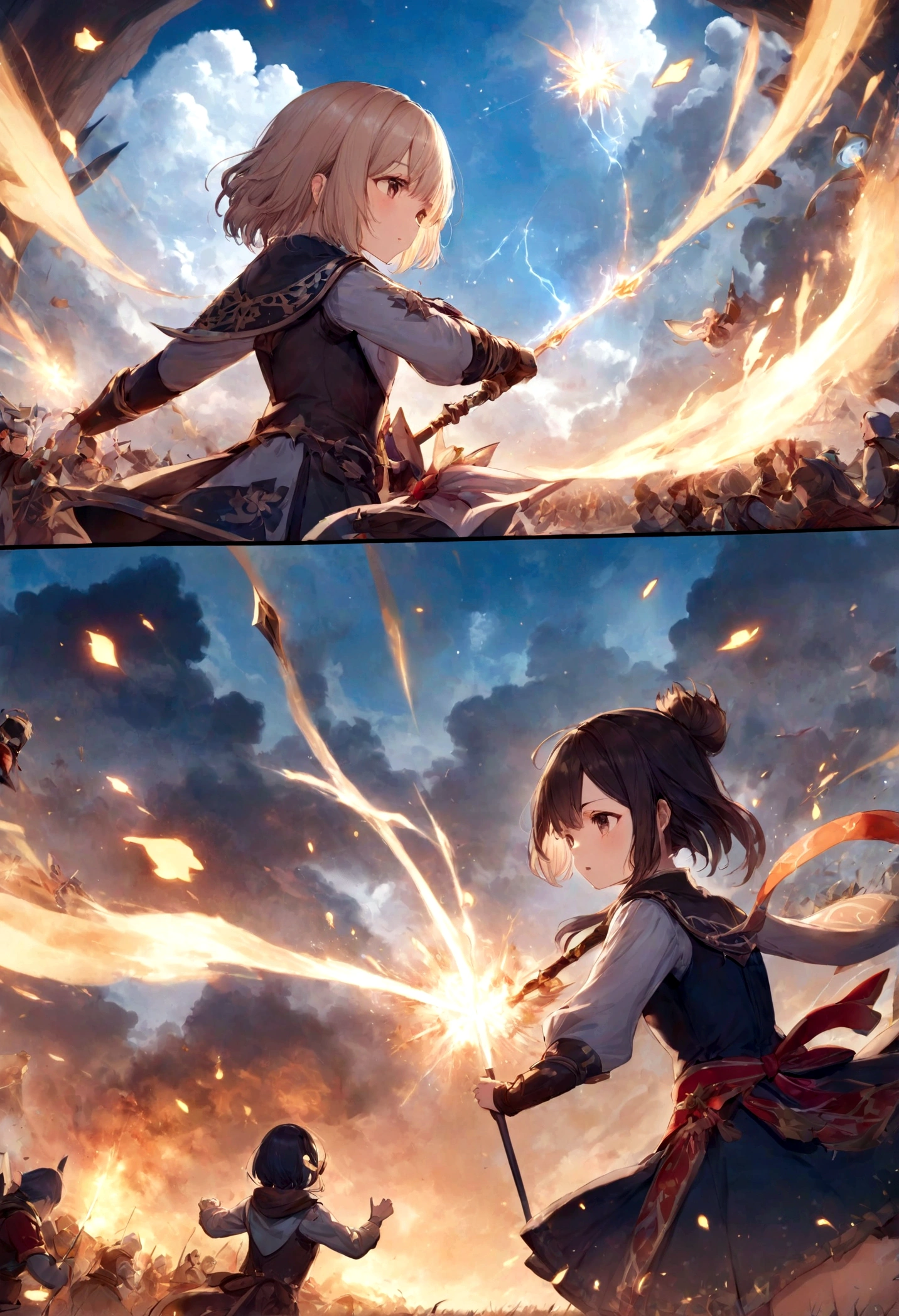 Genshin Impact,girl,Battle Scenes,cute