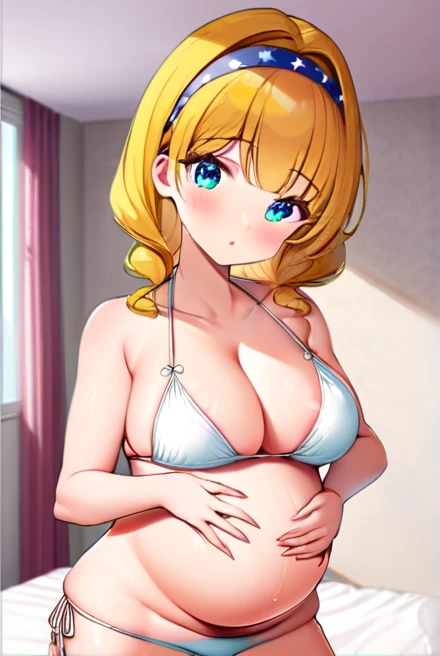 Pregnant Women Pregnant Belly Multiples USA Bikini Big Tits