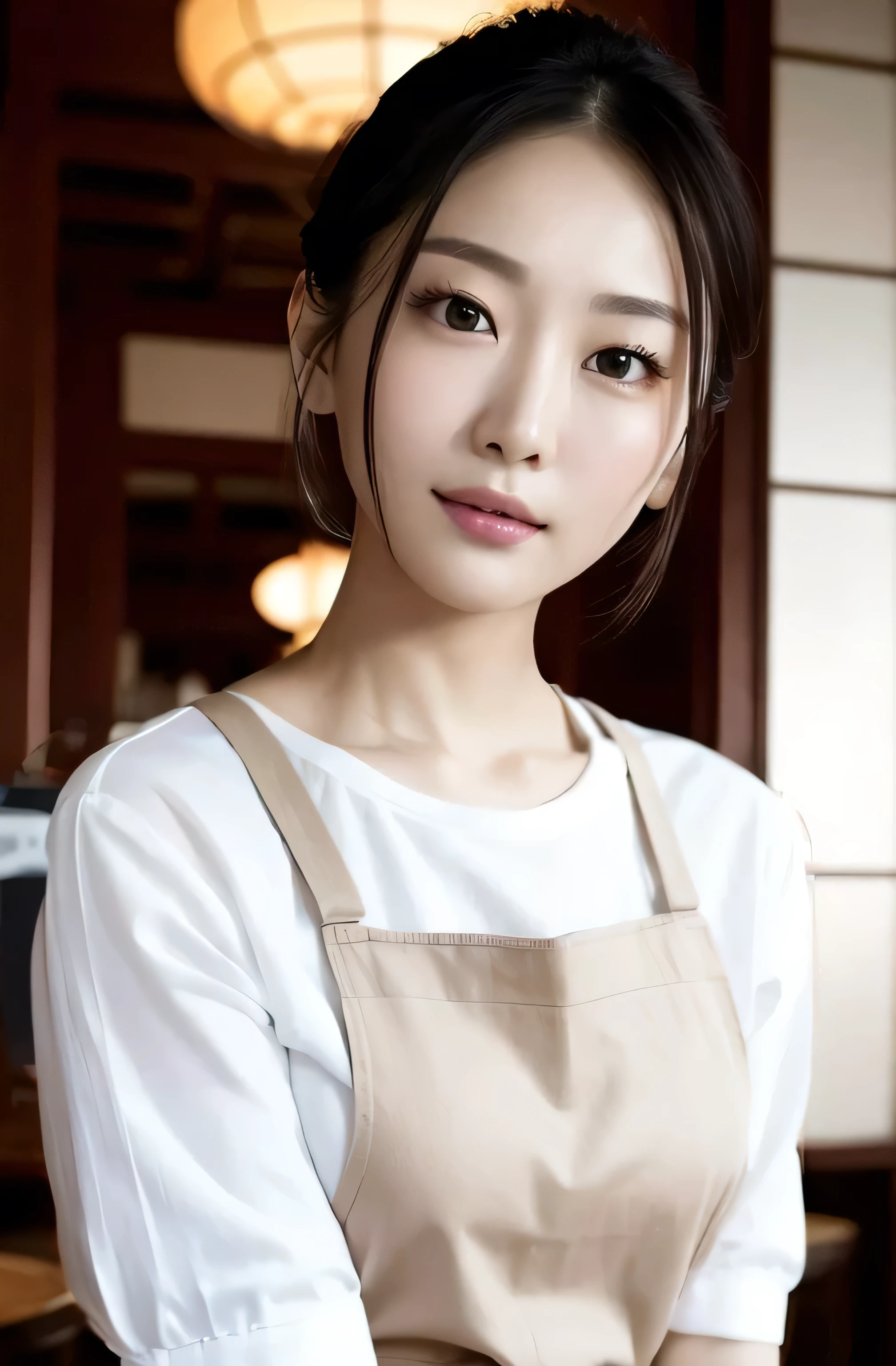 (cafe staff uniform),