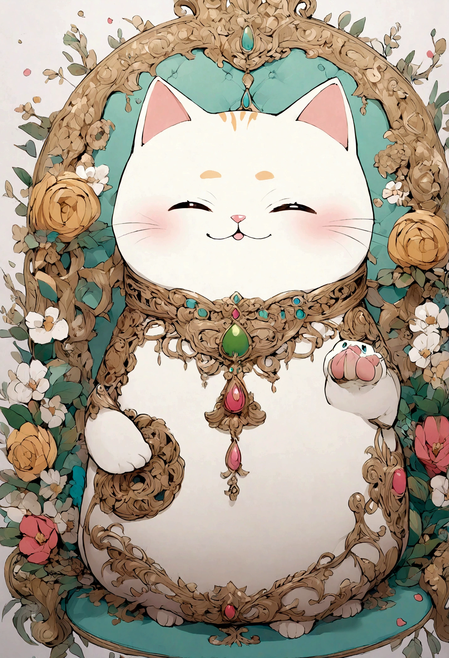 chubby cat