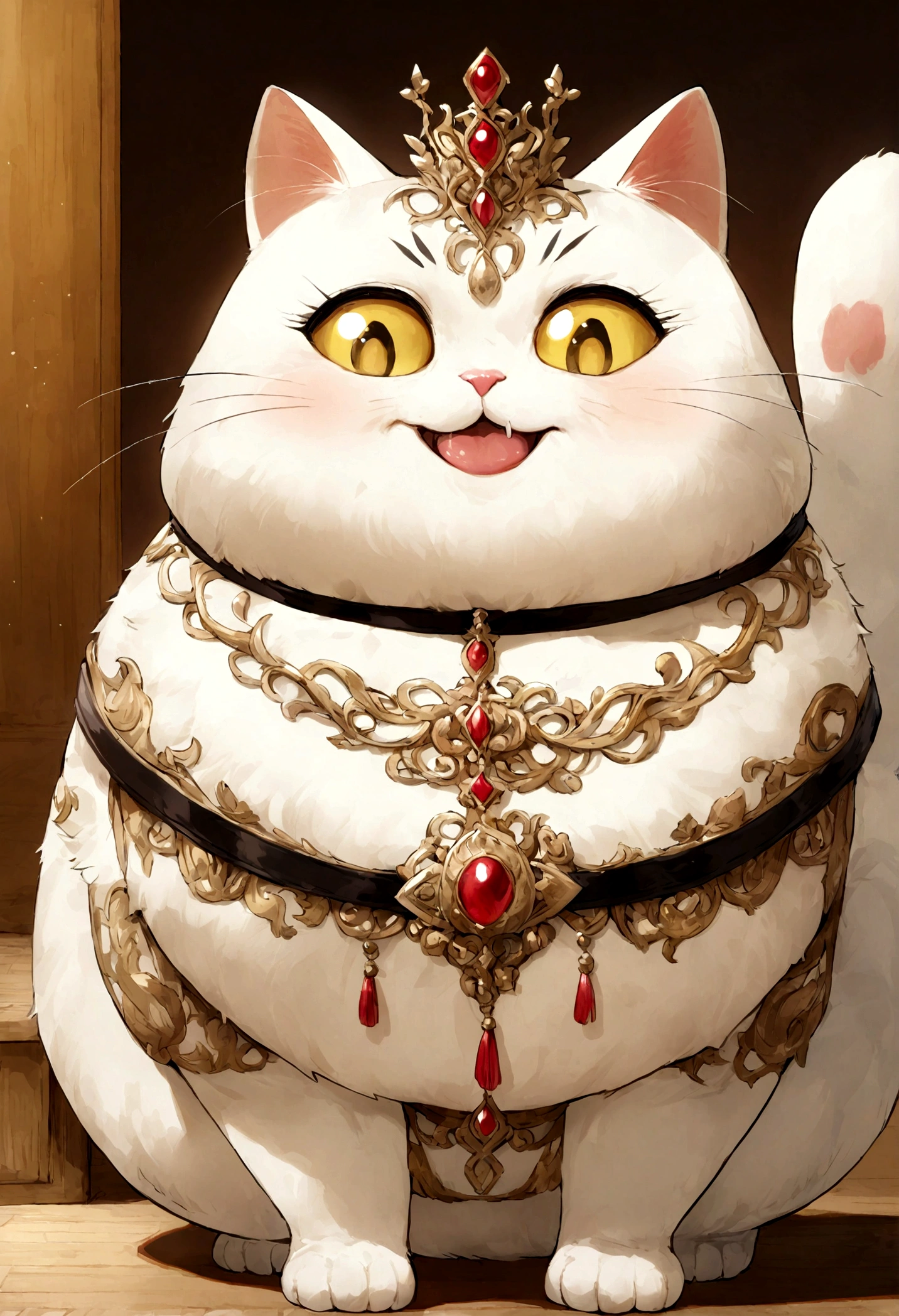 chubby cat
