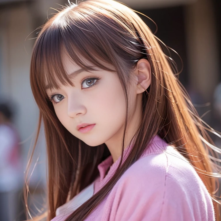 Anime-style expression,Eyes glowing pink,In the photo彼女の目にハイライトはありません.The girl in the photo is hypnotized,Half-open mouth,Similar to You'suffocate again,In the photo, she seems stunned.,Busty woman posing for a photo,Perfect expression,Likely to burst,Your breasts will get bigger,huge ,(()A lewd tattoo is carved into the cleavage,My breasts are getting bigger,Big Boobs)),Camel Toe、hugeなシジュウカラ、Nipple Puffs、Cleavage、Plump、Super big breasts、Super big butt