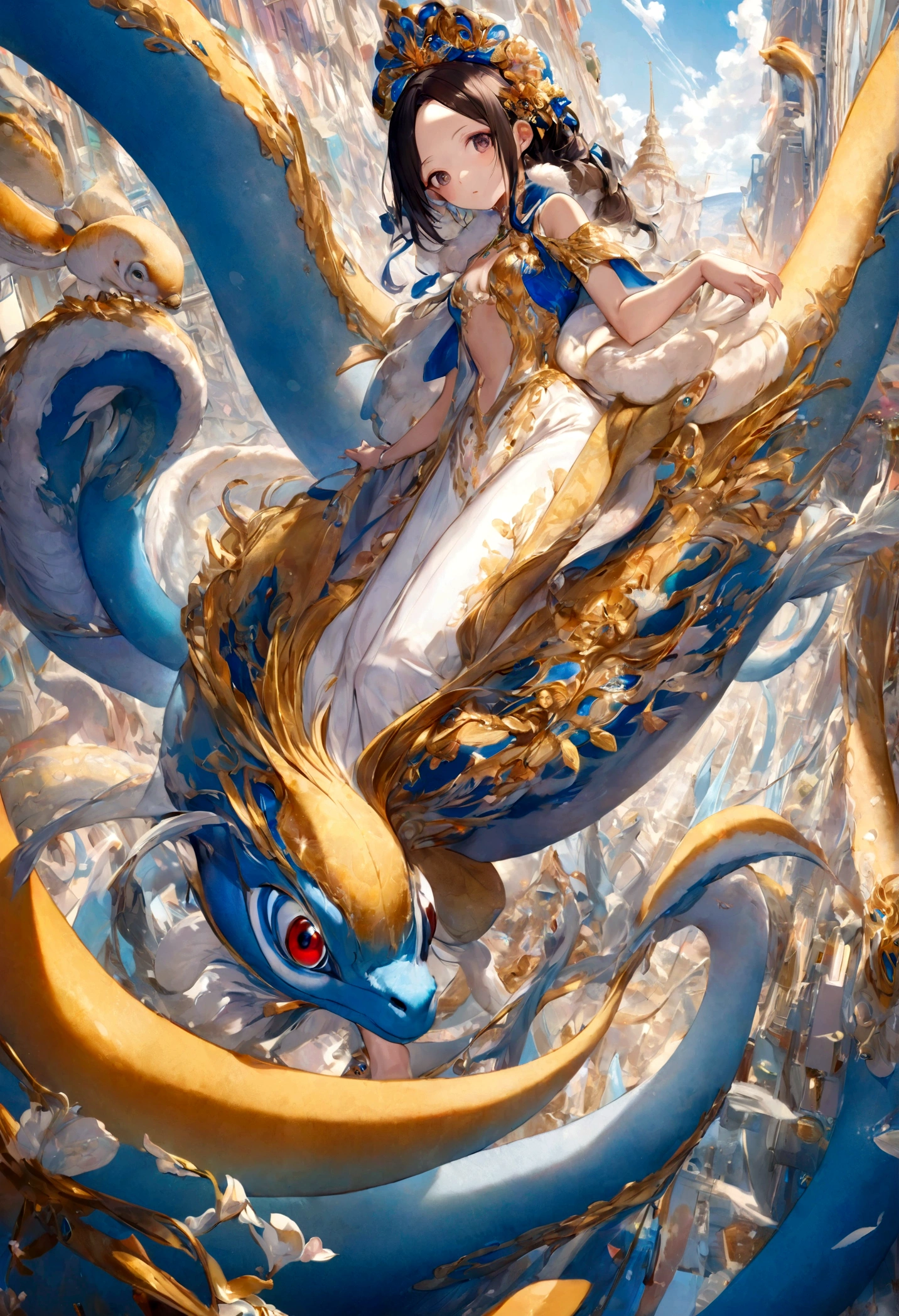 (8k, highest quality, masterpiece: 1.4), Super detailed, highest quality, ONE PIECE, Boa Hancock