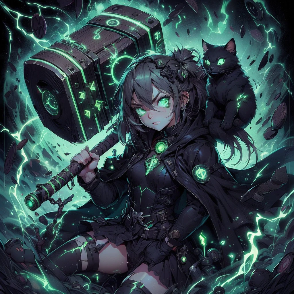 Criar personagem A.B.A. inspirado no jogo NEXUS:guilty gear strive, sorriso mad, artgerm, ouka_niji 5, 16:9
