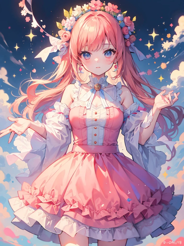 ((highest quality)), ((masterpiece)), (Get used to it), Perfect Face , beautiful girl , peach ,