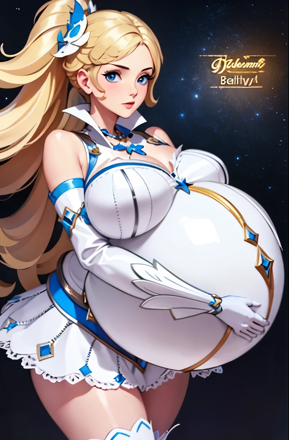 Old gold hair,Big Baby Bump pregnant , Big , , cum,16ars ig pregnant Belly, Big Pregnant girl, Largest Belly of Pregnant, Huge Pregnancy Belly, blue eyes, huge 9 months Pregnancy Belly, Odette from Mobile Legends Bang Bang
