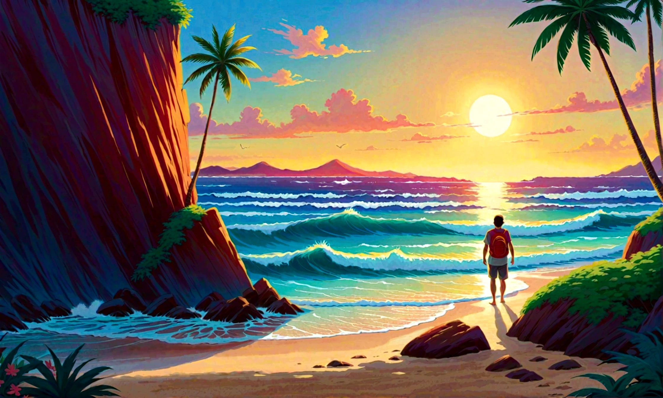 Please create an illustration that will inspire successful people to never give up on their dreams when they are struggling. Please do not write any text. Please give meaning to the illustration.