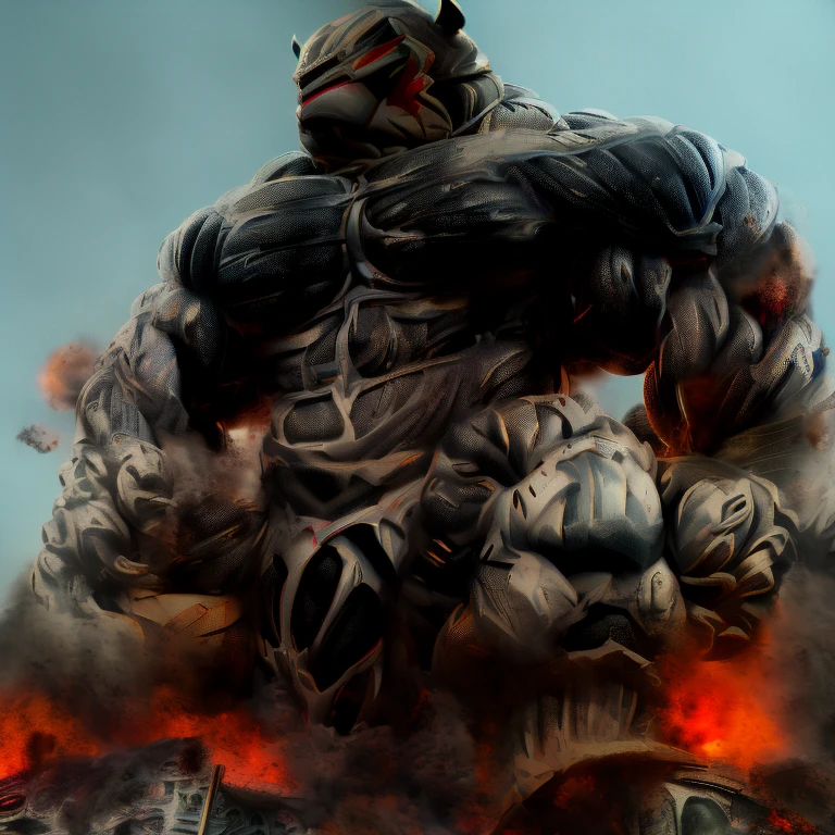 (masterpiece. official art. 8k. best quality. detailed full body. full body.)
(situation 1 : dominating MONOMASA. MONOMASA is over 1000 meters long. fartfully captures dynamic angles, with hi bursting out of the destroyed building, transforming into a colossal figure that towers over the structure.
The dramatic and cinematic atmosphere is heightened by the aerial view perspective, creating a sense of awe and wonder.)
(situation 2 :smoke and flames rising from the destruction in the city)
(Additional details 1: Its nanosut emphasizes the muscles. wearing crNanosuit. nanosuit. creating crNanosuit. black visor. wearing a full-face helmet. hero in anime style.)
(Additional details 2: (Detailed head. Detailed Body. Detailed abs. gigantic muscles. HYPER MUSCLES. Gigachad Muscular. big muscle. pecs. triceps. traps. unusually developed muscular body. body full of huge muscles. showing off muscles. pectorales enormes. Exaggeratedly huge muscles. huge muscles. long legs.).
(Additional details 3: NJfurry. Spread wings. It has wings. have big wings. black wings. The claws are sharp. Sharp teeth.5 toes).
(Additional details 4: black color hyper penis. hyper black penis. big penis)