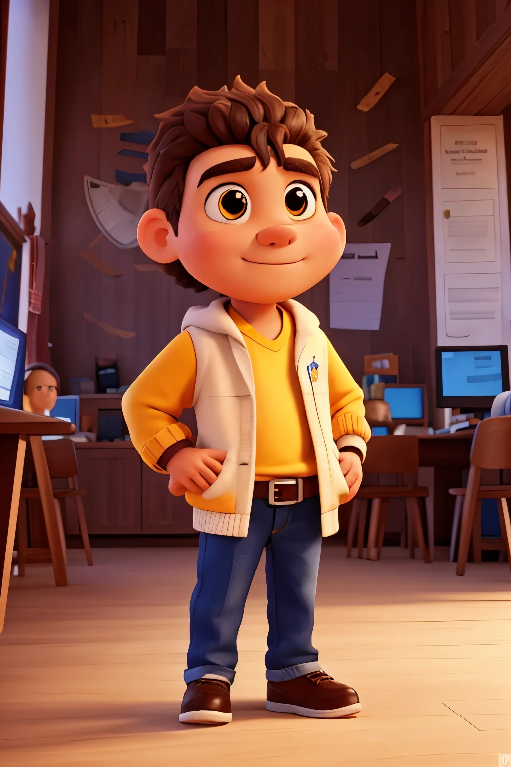 Mascots personalized for my profile representing the learning of English