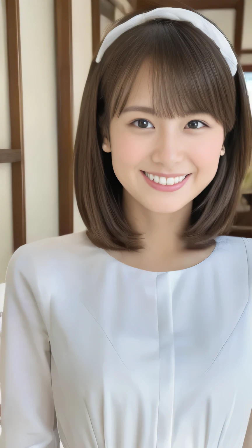 Masterpiece,(8k, RAW photo, best quality, masterpiece:1.2), (realistic, photo-realistic:1.4), (extremely detailed 8k wallpaper), sharp focus, depth of field, blur background, bokeh,Do not split,in the room,(Japanese Woman),20-year-old woman,short hair,(well-proportioned body shape:1.5),(Maid clothes: 1.5),The whole body was photographed,full body