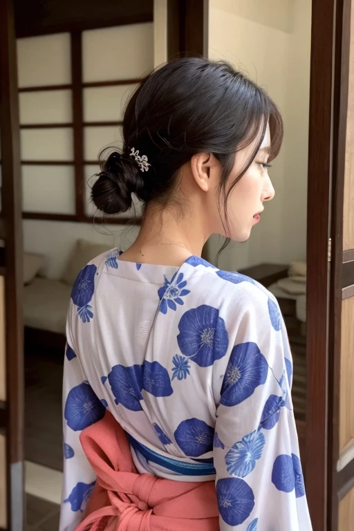 Yukata Beauty　Unbuttoned　Nape