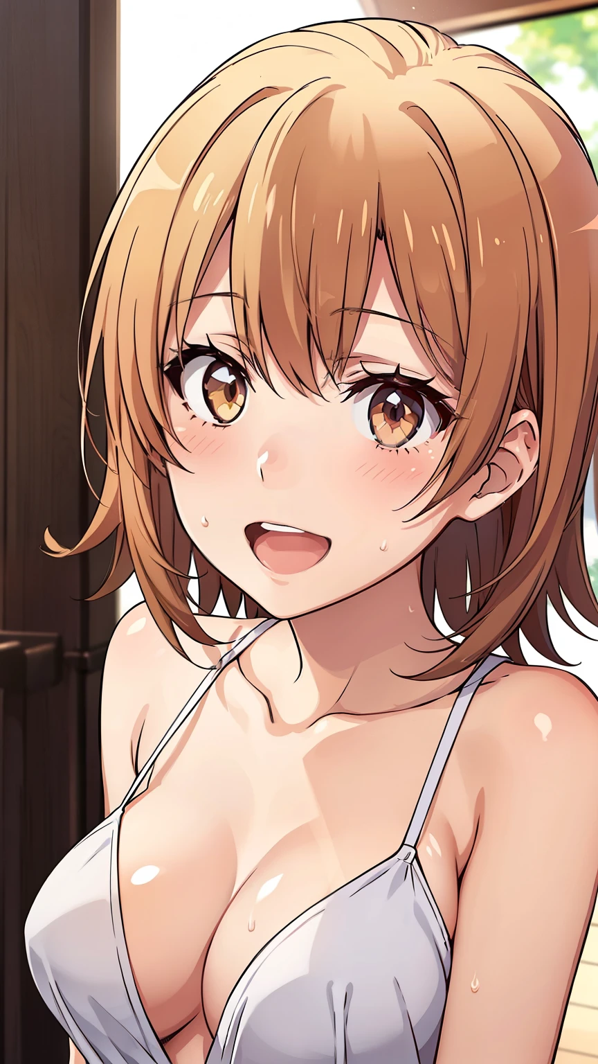 1girl, isshiki iroha, yahari ore no seishun lovecome wa machigatteiru, brown hair, brown eyes, nipples, sea, thigh, (from above), (perfect face, perfect anatomy, light rays, photo background, extremely delicate body, pussy, spread pussy, nipple, smooth skin, feminine expression), (cristal clear eyes, beautiful face), (anime style:0.8), (highres), gorgeous lips, cinematic, (masterpiece), (best quality), (ultra-detailed), very aesthetic, illustration, perfect composition, intricate details, absurdres, detailed face, (4k, intricate), isshiki iroha, yahari ore no seishun lovecome wa machigatteiru, brown hair, brown eyes, isshiki iroha, yahari ore no seishun lovecome wa machigatteiru, brown hair, brown eyes,