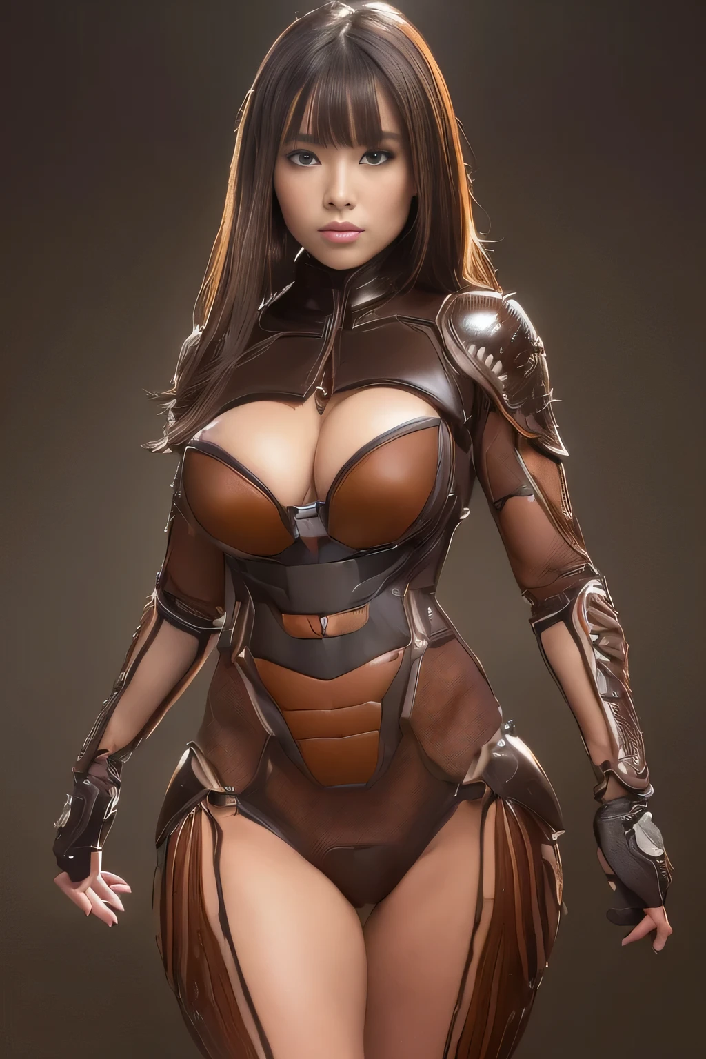 (high resolution,masterpiece,best quality,extremely detailed CG, anime, official art:1.4), realistic, photo, amazing fine details, all intricate, gloss and shiny,awesome many layers, 8k wall paper, 3d, sketch, kawaii, illustration,( solo:1.4), perfect female proportion,villainess, (fusion of dark brown cockroach and lady:1.4), (brown cockroach form lady:1.2), (brown cockroach lady:1.2), (fusion:1.2), (solo:1.4), (evil smile:1.2), muscular, abs, (cockroach brown exoskeleton bio insect suit:1.4), (cockroach brown exoskeleton bio insect armor:1.2), (brown transparency cockroach wing:1.4), (brown cockroach antennae:1.3),