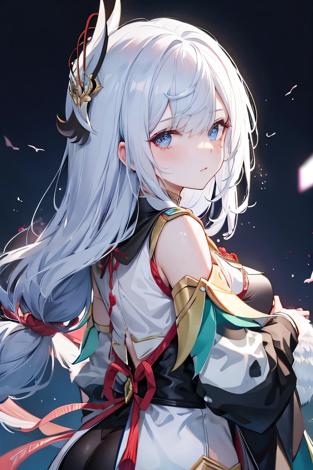 Looking back at me