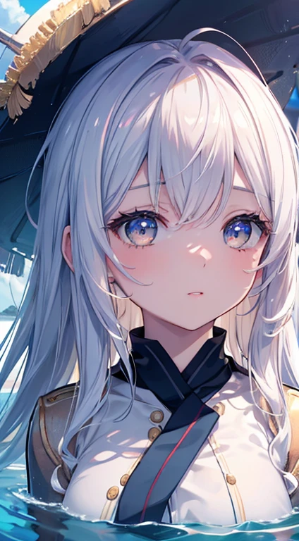 (Extremely detailed CG、Unite、8k wallpaper)、(Extremely refined)、(masterpiece)、(Top quality:1.0)、(Ultra-high resolution:1.0)、Beautiful Lights、Perfect Lightning、Realistic shadows、[high resolution]、Delicate skin、Ultra Detailed、Detailed face and eyes、Realistic eyes、sharp pupils、Nap、drifting、deep sea girl、Marine Life、Shine brightly、in the sea