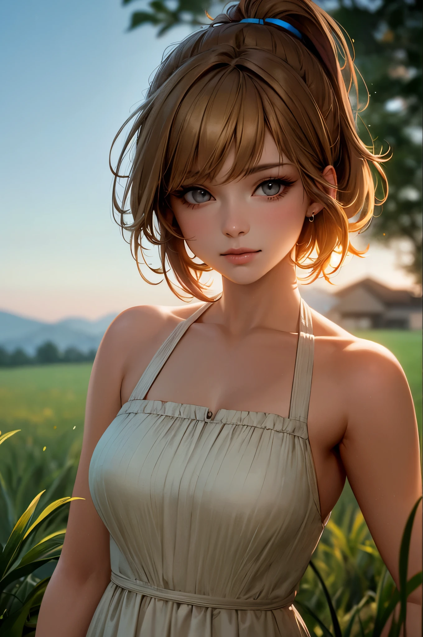 photoRealistic,Realistic, alone, photoRealistic, highest quality, Ultra-high resolution, One girl,, , Blonde hair in a ponytail, Wearing a yellow sundress, A gentle breeze blowing through the grass,, , One girl,, beautiful, masterpiece, highest quality, Highly detailed face, Perfect lighting, One girl, alone,, , highest quality, Ultra-high resolution, photoRealistic,, Super detailed,, masterpiece, highest quality, , Nancy 1,