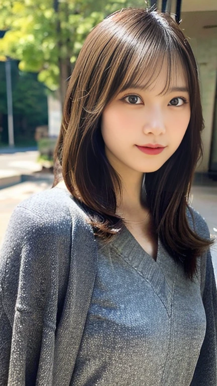 a beautiful japanese girl, intricate details, random hairstyle, (best quality,8k,ultra-detailed,hyper-realistic,photorealistic,masterpiece:1.3),extremely detailed face and eyes,long eyelashes,beautiful skin,flawless,natural lighting,cinematic composition,vibrant colors,stunning,A beautiful 27-year-old Japanese woman, with fair skin and a slender figure. She has large, almond-shaped brown eyes and long, straight black hair. Her facial features are delicate with a small, slightly upturned nose and full lips. She is dressed in a stylish yet modest outfit, perhaps a pastel-colored dress or a casual chic ensemble. She exudes a warm, gentle, and approachable demeanor, embodying traditional Japanese beauty and modern elegance.