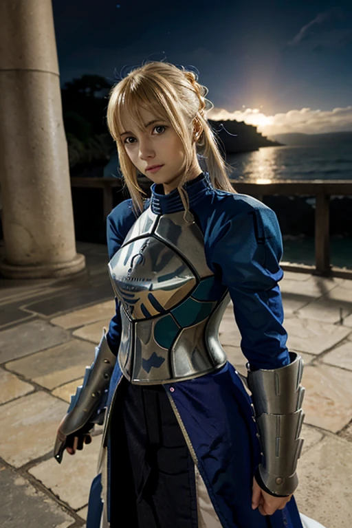 artoria pendragon ((fate stay night)), Ojos verdes, Cabello rubio, Cuerpo delgado y perfecto, ((ufotable)), Ojos realistas, Cuerpo completo,perfect ass